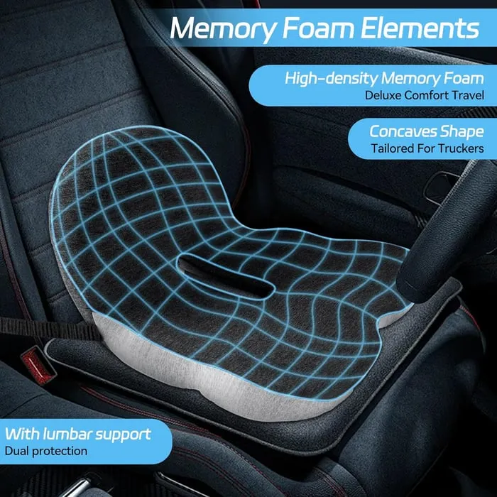 180tsmemory foam l shaped integrated seat cushions